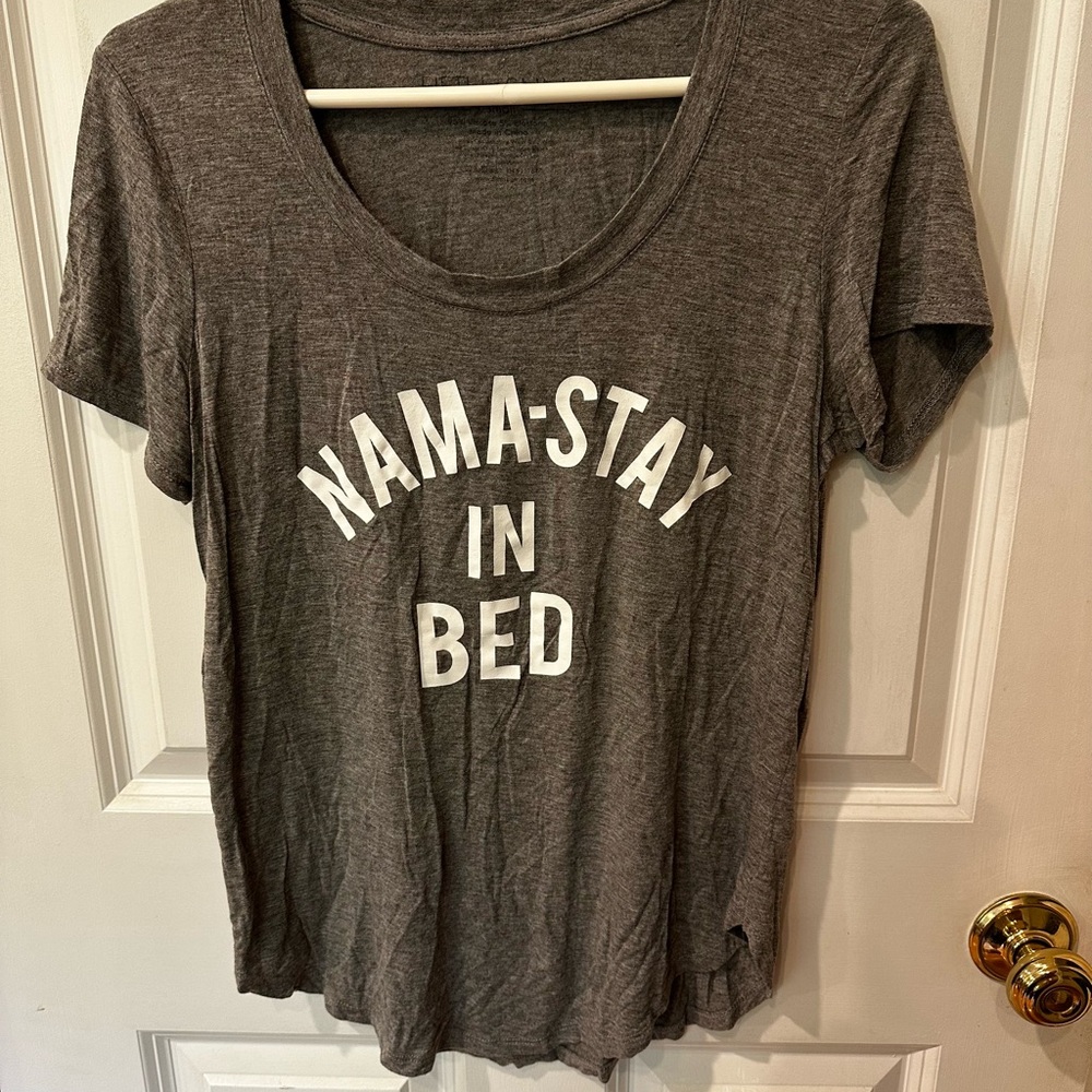 Heather Gray Lightweight Novelty YogaTee